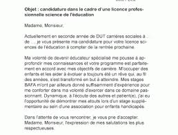 Voici un exemple de lettre de motivation pour doctorat. Lettre De Motivation Licence Science Politique Perodua S