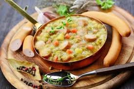 Leckeres Rezept Fur Erbseneintopf Oder Erbsensuppe Mit Getrockneten Schalererbsen Eintopf Rezepte Eintopf Rezepte