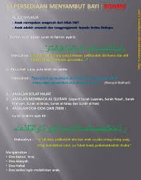Doa & ucapan selamat atas kelahiran bayi perempuan. 14 Persediaan Menyambut Bayi Rohani Wannura Terapi