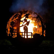 Delightful The Firepit Company English Country Ball A Bell Outdoor Fireball Fire Pit Fire Pit Ideas