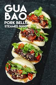 The Best Gua Bao Pork Belly Steamed Bun Recipe Video Seonkyoung Longest Recipe Pork Belly Steam Buns Recipe Pork Belly Recipes