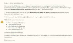 Pandemi sosyal destek ön başvurusu. Issizlere 1000 Tl Yardim Basvurusu E Devlet Pandemi Sosyal Yardim Basvurusu Nasil Yapilir