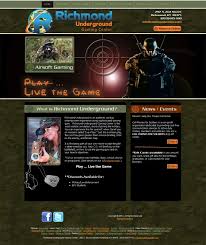 Richmond Underground Gaming Center Of Richmond Ky Custom Web Design Gaming Center Web Design