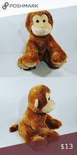 Plush Stuffed Monkey Pet Toys Plush Cuddly