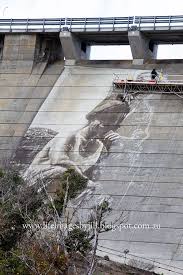 Life Images By Jill Painting The Wellington Dam Wall Mural Western Australia
