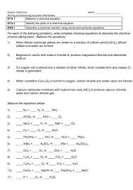 262 balancing chemical equations answer key. 19 Sample Balancing Chemical Equations Worksheets In Pdf Ms Word