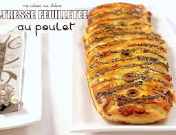 Tresse Feuilletee Au Poulet Recette Tresse Feuilletee Feuillete Pate Feuilletee Recette