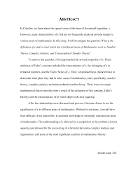 Math Extended Essay International Baccalaureate Ib
