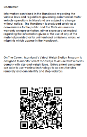 Https Www Sha Maryland Gov Oots Motorcarrierhandbook Pdf
