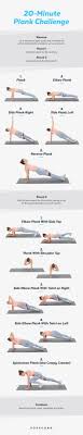 Printable Plank Challenge Workout Popsugar Fitness