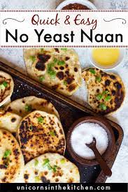 No Yeast Naan Recipe Is Simple Easy And So Tasty This Naan Is Soft And Chewy Made With Pantry Stapl Naan Recipe Naan Recipe No Yeast Recipes With Naan Bread