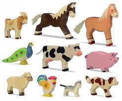 Holztiger Ferma1 Jpeg 728 600 Pixels Wooden Animals Wood Toys Animals