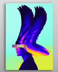 Birds Of A Feather 2020 Itv Shega Abstract Poster Print Metal Posters In 2020 Abstract Poster Art Reference Photos Poster Prints