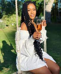 Nomzamo Mbatha On Instagram Black Mermaids Everywhere My First 4th Bombshell Beauty Braided Hairstyles For Black Women African Fashion Traditional