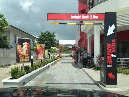 Places bangkok, thailand restaurant kfc drive thru ramintra 83. Tigerlim Com Kfc Brunei Sengkurong Branch Drive Thru Service Is On