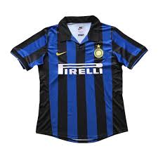 98 99 Inter Milan Home Blue Black Retro Jerseys Shirt Cheap Soccer Jerseys Shop Soccer Jersey Retro Football Shirts Inter Milan