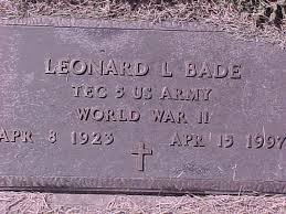 Leonard Loyd Bade (1923-1997)