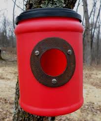 Repurposed Coffee Cans Birdhouse 44 Predator Resistant Repurposed By Ozarkmountaincraft Diy Bird Feeder Homemade Bird Houses Bird Houses Diy