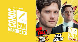 Kyle Soller is heading to Comic Con Manchester