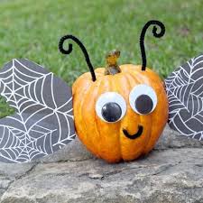 Carve Free Pumpkin Decorating Ideas For Toddlers Pumpkin Halloween Decorations Pumpkin Decorating Diy Pumpkins Crafts