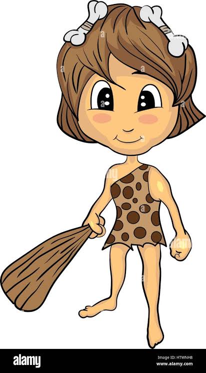 Cavegirl Stock Vector Images - Alamy