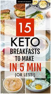 These 15 Easy Keto Breakfast Recipes Are Some Of The Best Recipes I Found On The Internet This Diet Breakfast Recipes Ketogenic Diet Meal Plan Best Keto Diet
