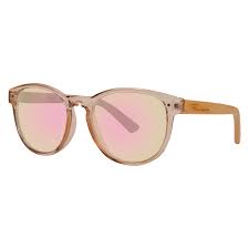 Bestseller #3 kate spade tortoise sunglasses. Piranha Stax Ii Bamboo Crystal Light Brown Frame Sunglasses With Pink Mirror Lens Brickseek