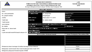 Akuan pelupusan harta tanah yang boleh dikenakan cukai sebagai mematuhi subseksyen 13(1) dan (2) akta cukai keuntungan harta bersetuju melupuskan suatu harta tanah yang boleh dikenakan cukai kepada. Individu Bekerja