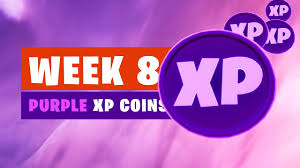 There are other ways to earn xp in fortnite. All Purple Xp Coin Locations Week 8 Fortnite Free Xp Youtube