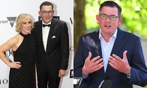 Daniel andrews and his wife catherine andrews at albany rise primary school, mulgrave on saturday. Daniel Andrews Reveals Why He Never Wants To Be Prime Minister Daily Mail Online
