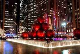 Floating Spheres In New York