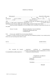 Cerere Loc Parcare 1