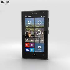 Microsoft Lumia 532 Schwarz 3D-Modell ...