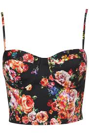 Black And White Floral Corset Slightly Madonna Slightly Prada This Floral Corset Top Is Sure To 20 Standout Pieces To Get You Music Festival Ready All Under 100 Fashion Style Women