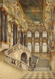 The Jordan Staircase Winter Palace Cross Stitch Pattern Pdf Etsy Palace Interior Winter Palace Baroque Architecture