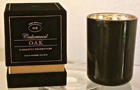 Dw Home Candle Cedarwood Oak Gift Box Black Glass Soy Wax 7 Oz Cha6408 New Dw Home Candles Scented Candle Jars Tommy Bahama Candles