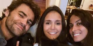 Vampire Diaries' Nina Dobrev & Paul Wesley Have Puppy Playdate