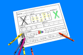 Xylose, a plant sugar ; Letter X Activities Uppercase Letter Craft And Alphabet Worksheet A Dab Of Glue Will Do