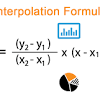 Interpolation is a statistical method by which related known values are used to estimate an unknown price or potential yield of a security. 1