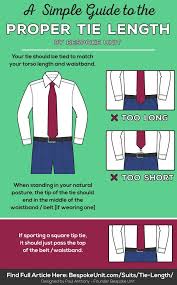 Tie Length Guide Learn Proper Placement To Get The Correct Look Tie Length Mens Style Guide Men Style Tips