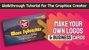 New! How to make your own logos & business cards