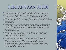 Check spelling or type a new query. Manual Terapi Elbow Complex Anatomi Terapan Dan Biomekanik Pertemuan 8 Ppt Download