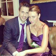 Hugh hanley has been married to michelle heaton since july … Michelle Heaton First Appearance In The Wedding Ceremony Of Her Friend After B Designer Wedding Dresses Vera Wang Beach Wedding Dress Wedding Dresses Vera Wang