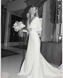 Blown Away With This 70s Inspired Bride 70s Wedding Dress Bride Dresses
