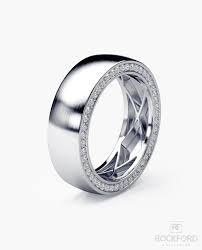 Jerritt Comfort Fit Mens Gold Wedding Band With 0 70ct Diamonds Mens Gold Wedding Band Mens Wedding Rings Mens Wedding Bands