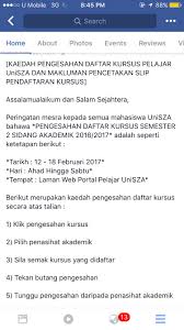 Assalamualaikum w.b.t dan salam 1 malaysia. Portal Pelajar Unisza