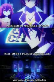 Ngnl Quote Anime Quotes Inspirational No Game No Life Anime Life