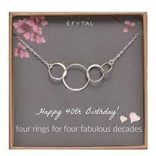 Gift cards and jewelry would be good gifts as well. 28 Best 40th Birthday Gift Ideas In 2021