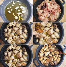 Pollo al ajillo, recetas baratas. Pollo Al Ajillo Receta De Pollo Al Ajillo Facil Pequerecetas
