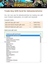 Maybe you would like to learn more about one of these? Redeem Retail Gift Cards For Acs
